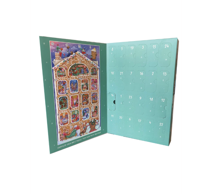 Calendrier de lAvent Enfant - 24 puzzles de 20 pièces2
