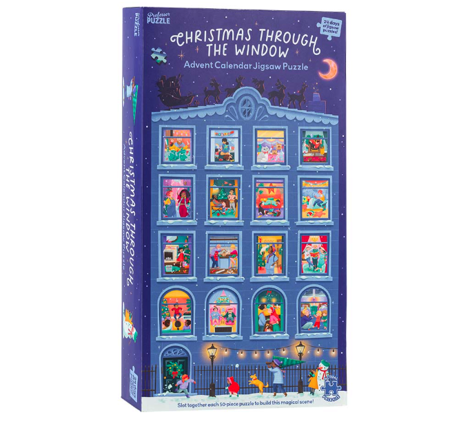 Calendrier de lAvent Fenêtres - 24 puzzles de 50 pièces2