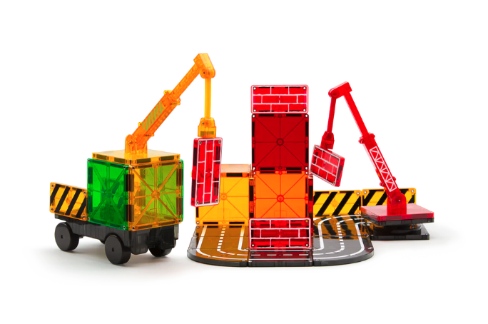 Magna Tiles Jeu magnétique - Construction Lot de 32 pièces4