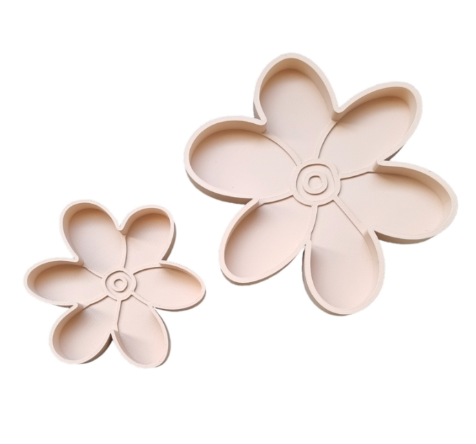 Kiddi Moule jeu sensoriel - Fleurs - Lot de 2