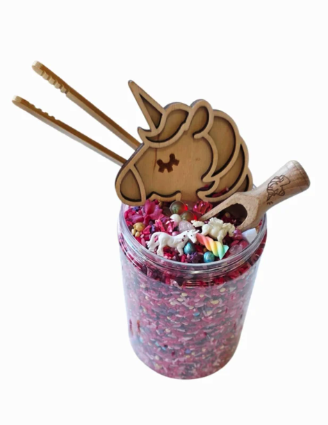 Pour and Play Mix Licorne Lot complet pour le jeu sensoriel - SensoryFun2