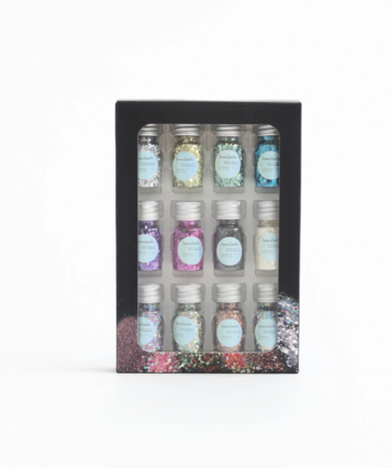 SensoryFun Paillettes Bio dégradables pour jeu sensoriel - Lot de 124