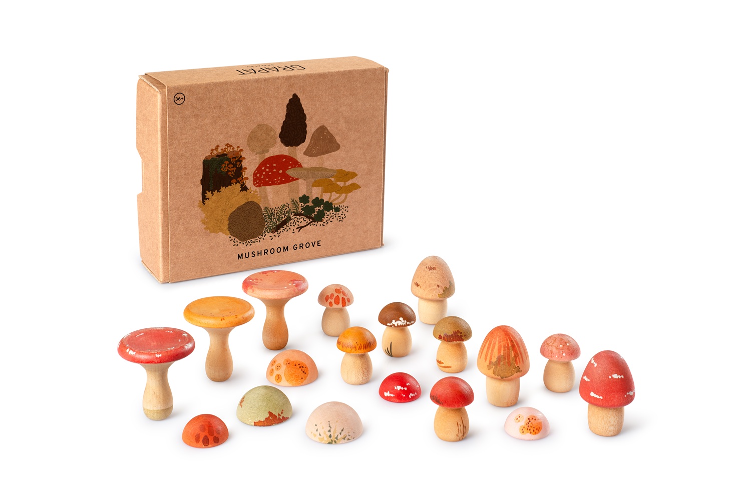 Art 26-284 Mushroom Grove A7R08915 Joguines Grapat