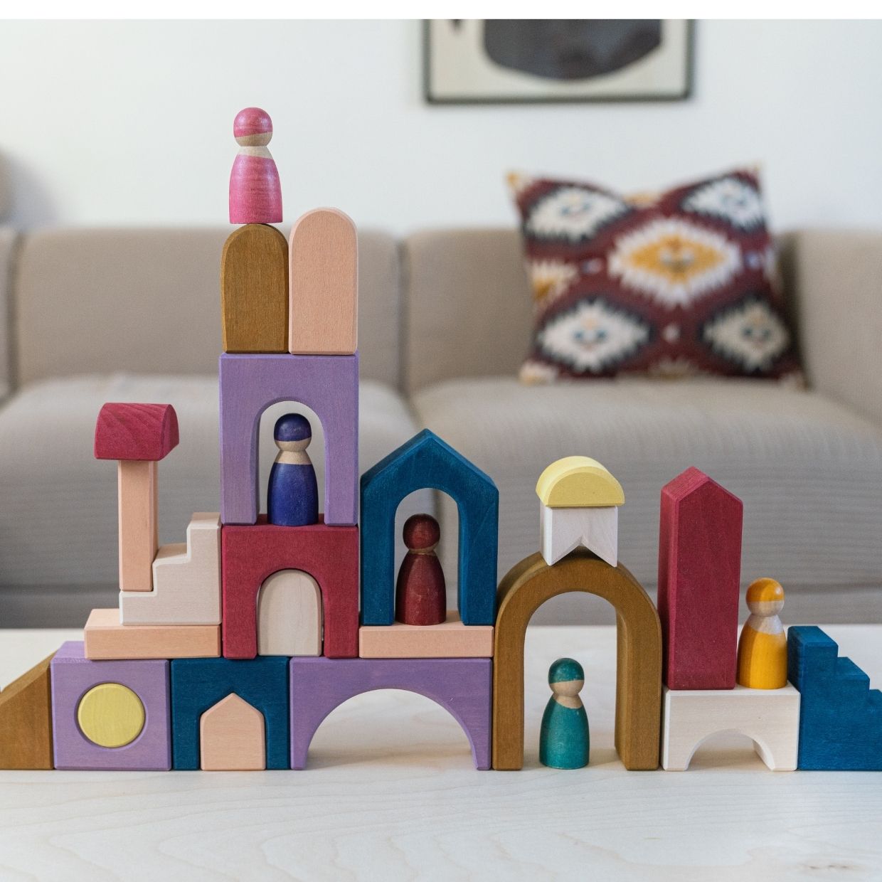 Grimms Tiny Art Collection Set de Construction Panorama16