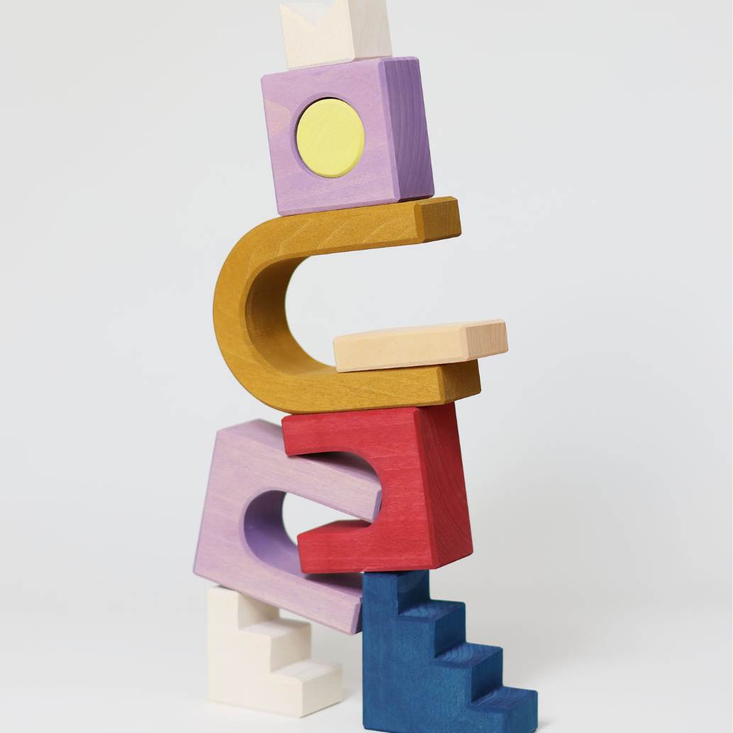 Grimms Tiny Art Collection Set de Construction Panorama1