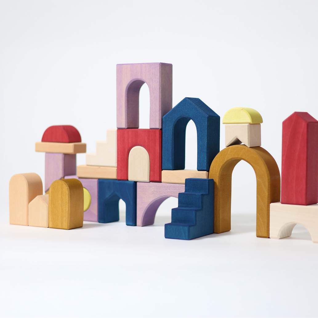 Grimms Tiny Art Collection Set de Construction Panorama7
