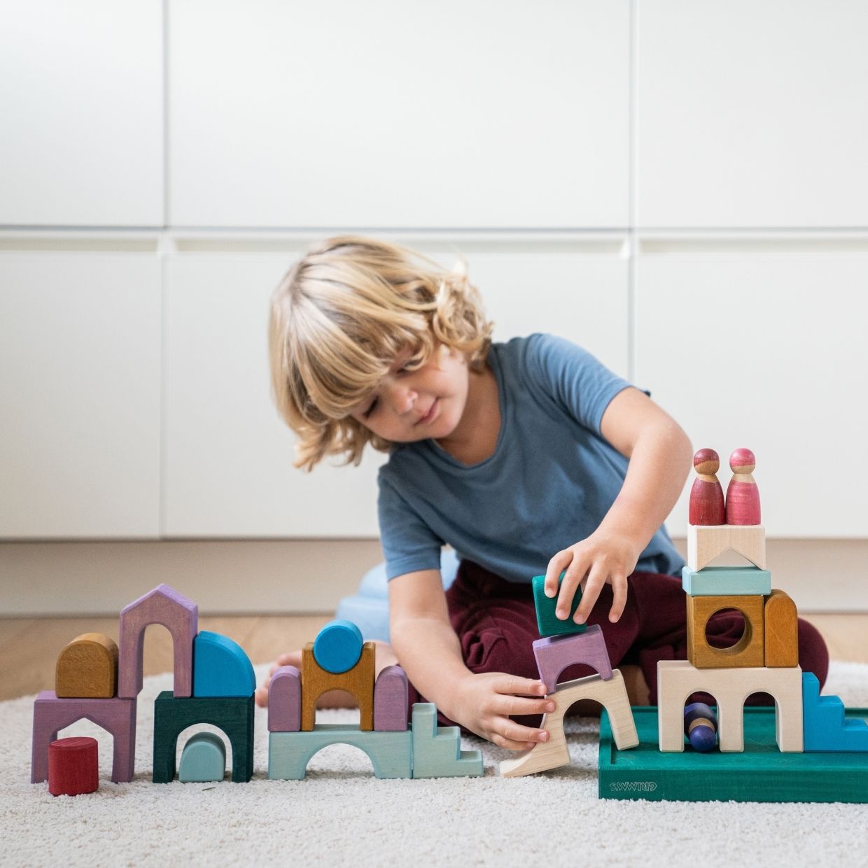 Grimms Tiny Art Collection Set de Construction Floors 2