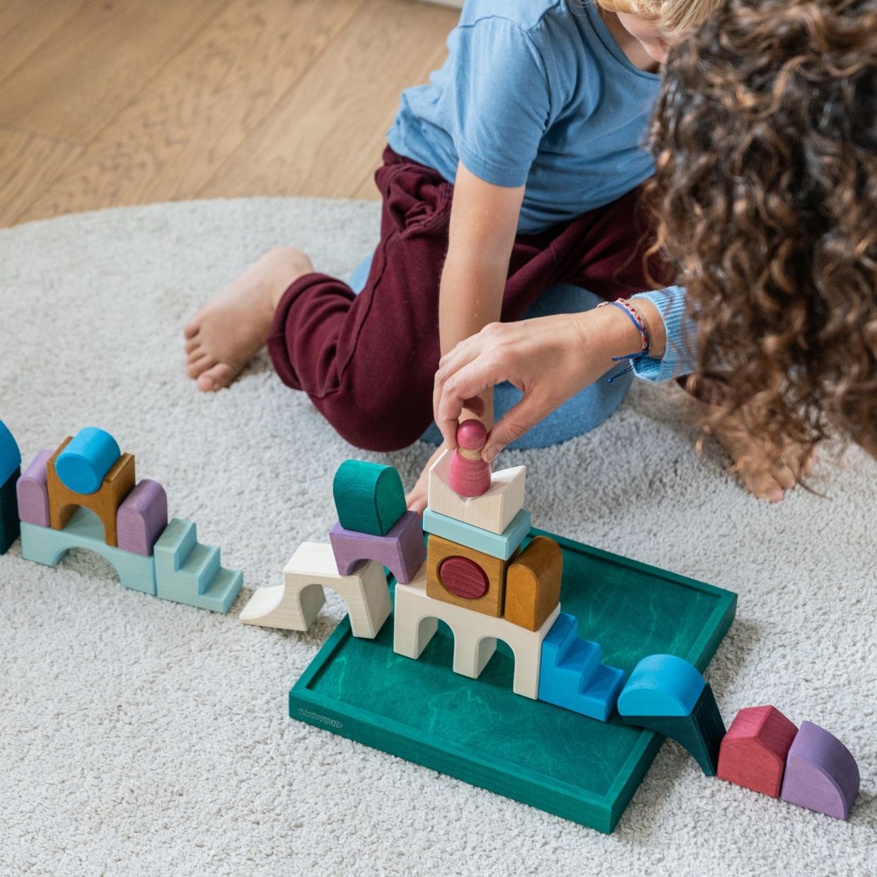 Grimms Tiny Art Collection Set de Construction Floors 1