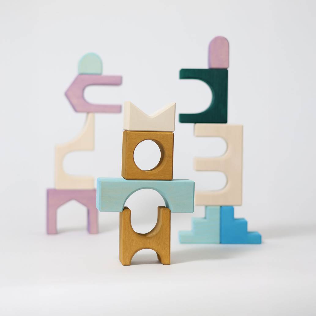 Grimms Tiny Art Collection Set de Construction Floors 6