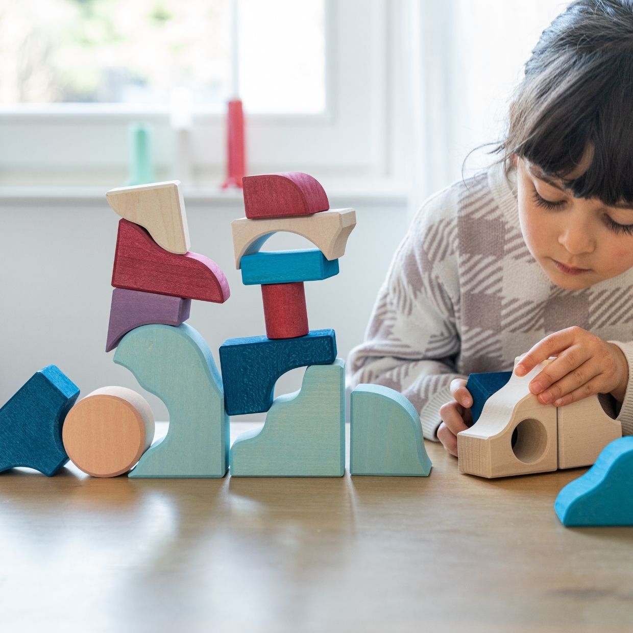 Grimms Tiny Art Collection Set de Construction Wave 2