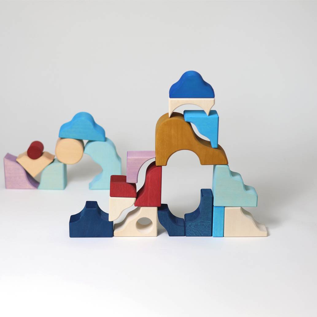Grimms Tiny Art Collection Set de Construction Wave 11