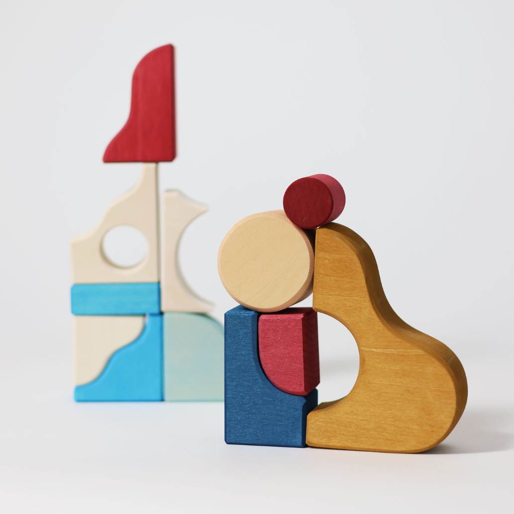 Grimms Tiny Art Collection Set de Construction Wave 13
