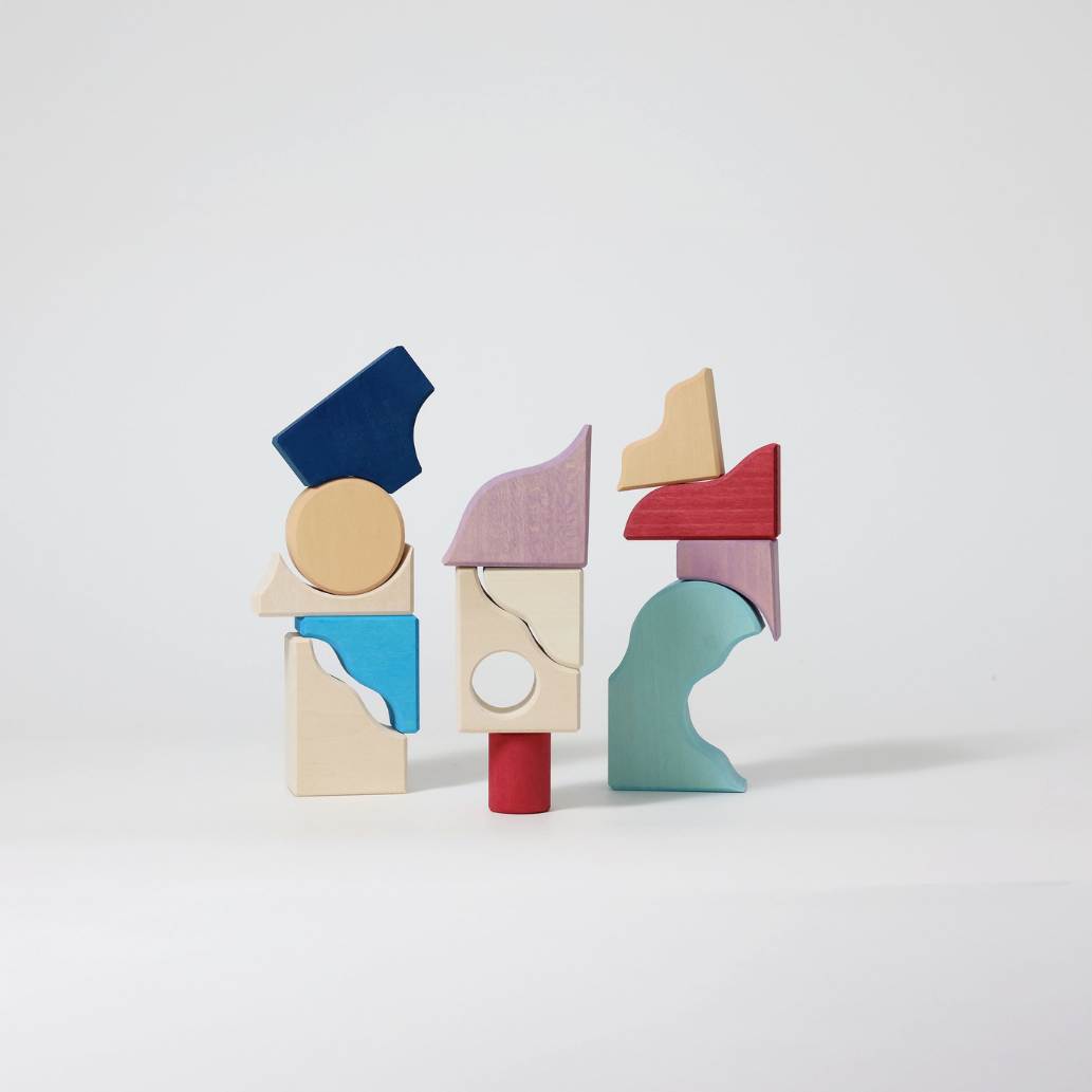 Grimms Tiny Art Collection Set de Construction Wave 12