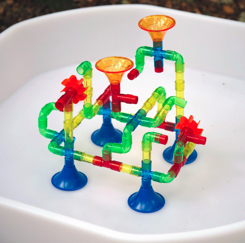 Tickit Tuyaux colorés translucides pour jeu d’eau - Lot de 752