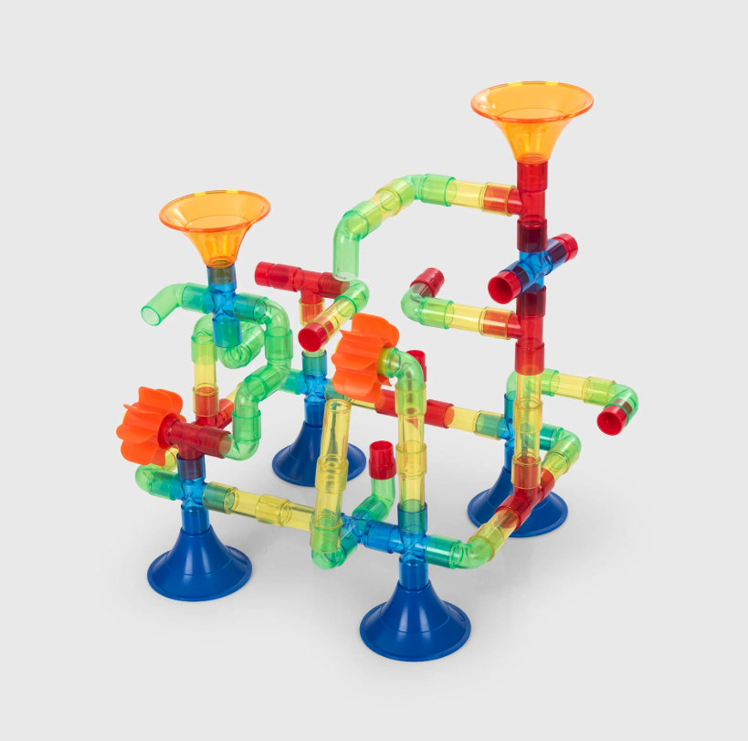 Tickit Tuyaux colorés translucides pour jeu d’eau - Lot de 7511