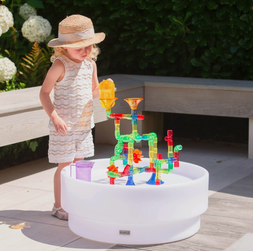 Tickit Tuyaux colorés translucides pour jeu d’eau - Lot de 754