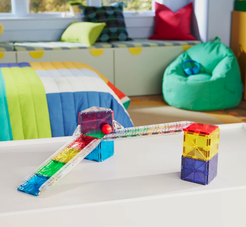 Magna Tiles Jeu magnétique Rail Racers - Lot de 8 4