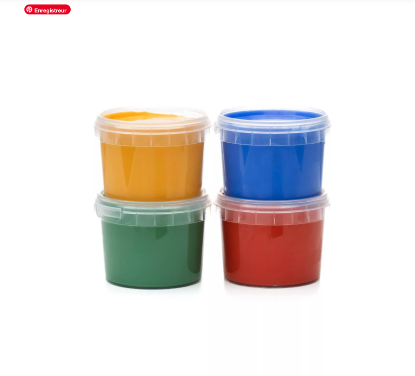Neogrün Peinture à doigts Aki - Lot de 4 pots3