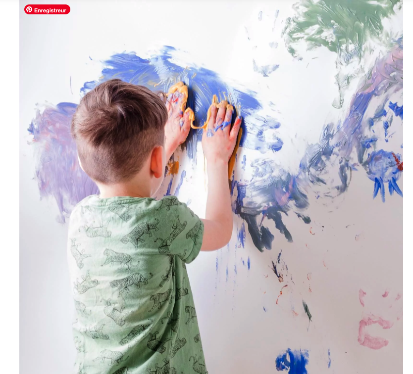 Neogrün Peinture à doigts Aki - Lot de 4 pots1
