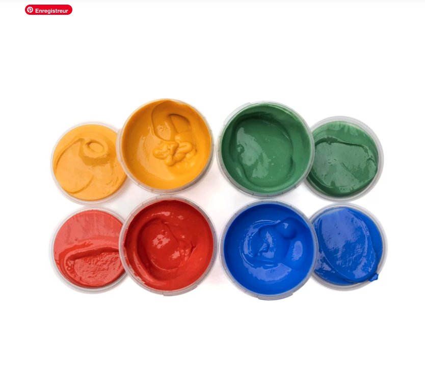 Neogrün Peinture à doigts Aki - Lot de 4 pots2