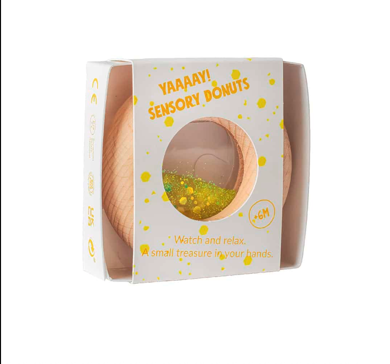 Petit Boum Au calme Donut Jaune1