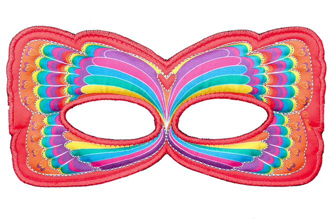 67701-Mask-Red-Rainbow-Butterfly