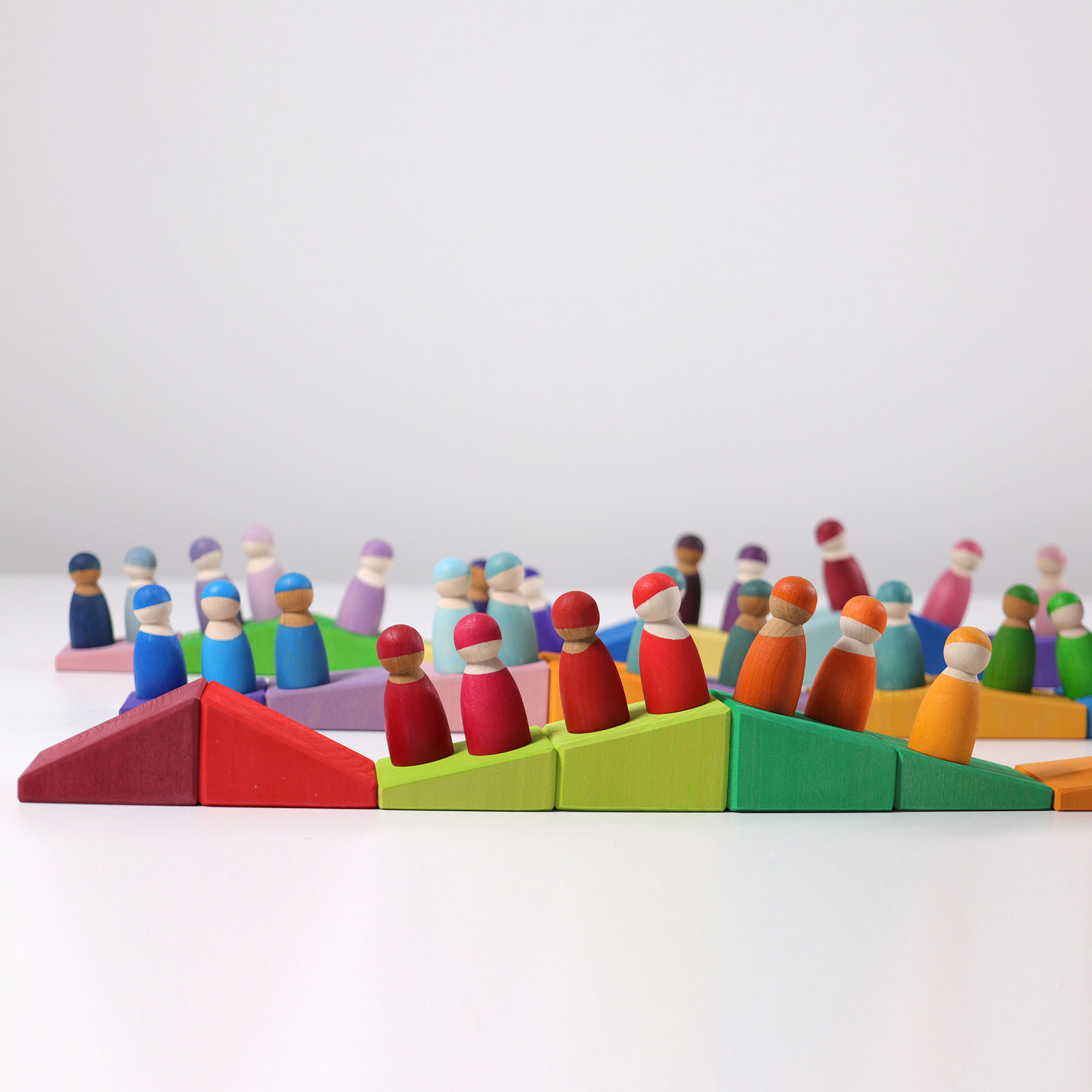 30 blocs de construction inclinés - Grimms 5