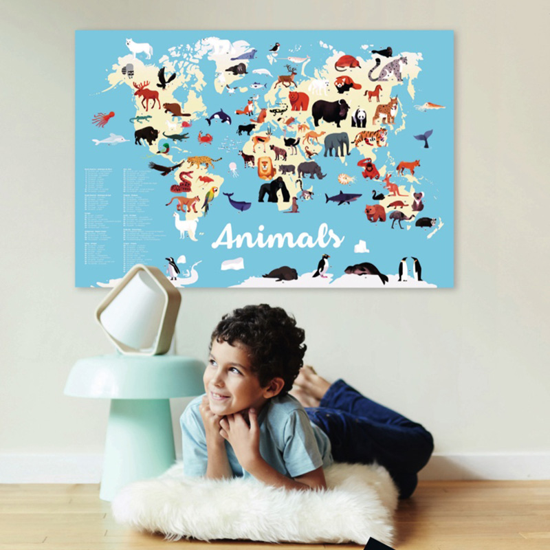 Jeu-educatif-Poppik-Puzzle-Stickers-Autocollants-affiche-animaux-10