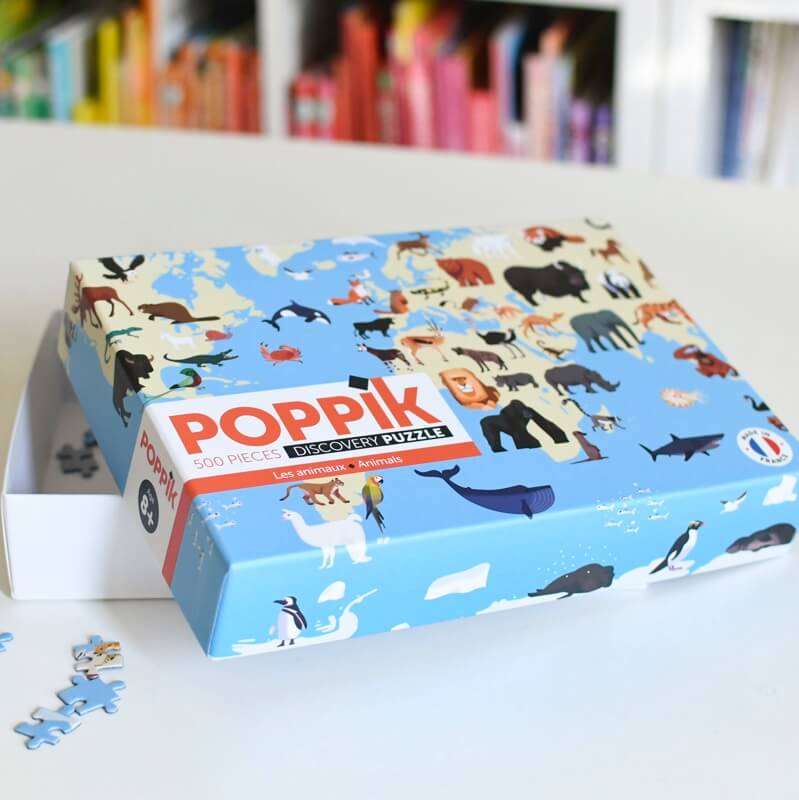 Puzzle Animaux 500 pièces Poppik 6