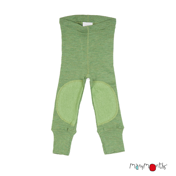ManyMonths legging unisexe en laine - coloris 2021 Jade Green