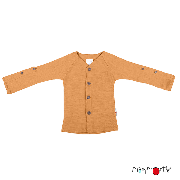 Gilet en laine ManyMonths - coloris 2021 Honey Bread_highres