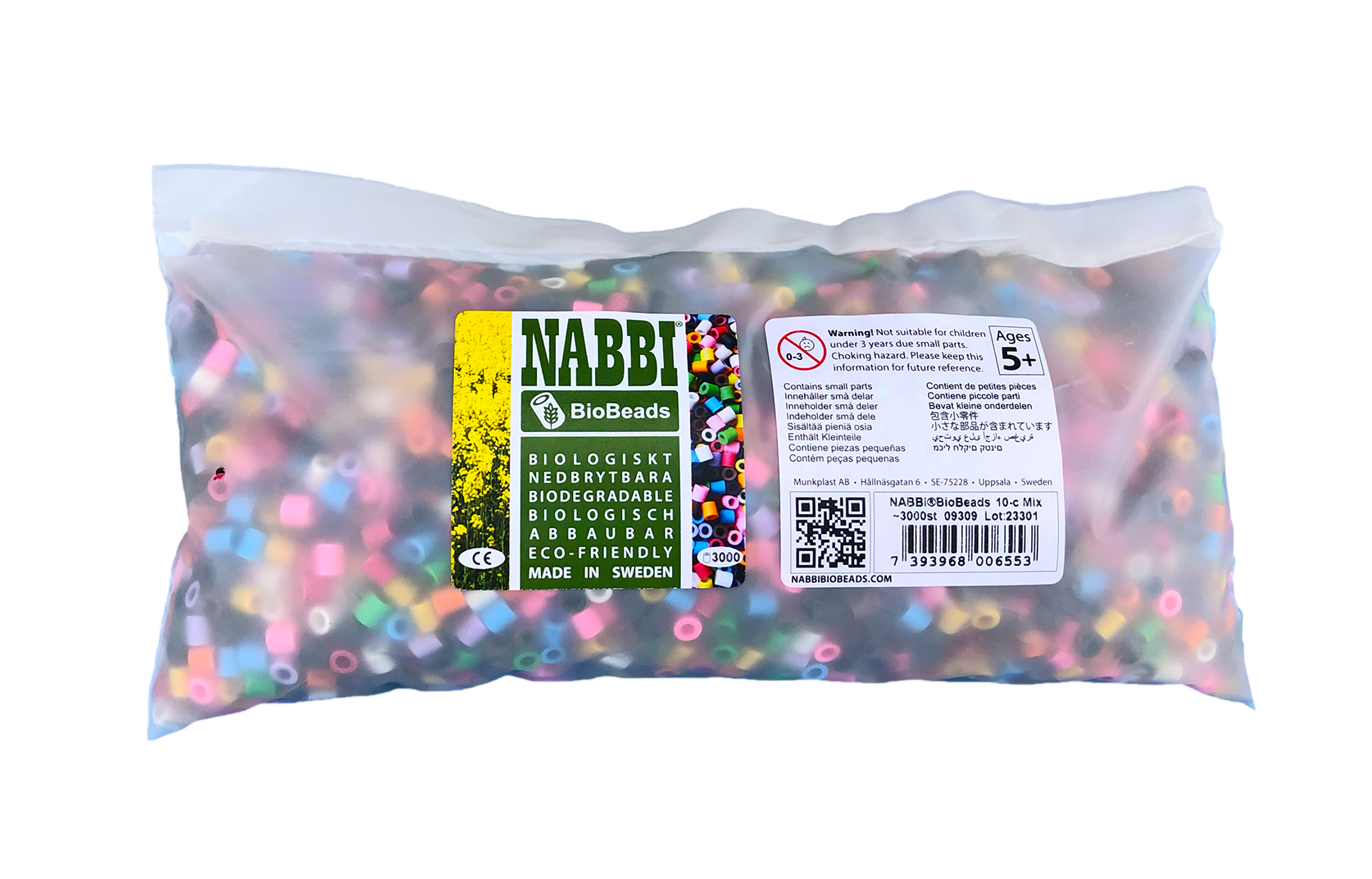 NABBI BioBeads 3000-bag 10-colour mix 2