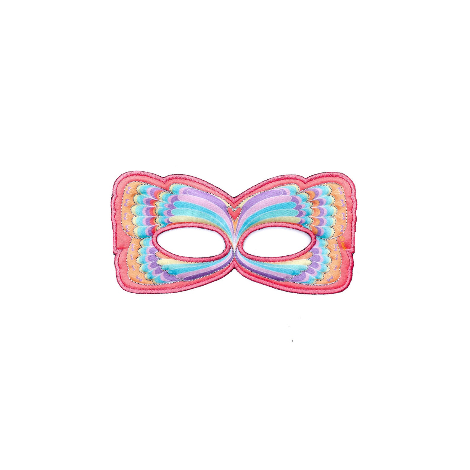 Dreamy Dress Ups Masque Pink Rainbow Papillon