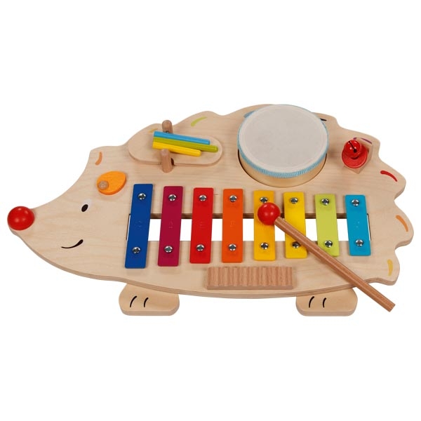 Guru-Shop Jeu de Table, Percussion Musicale Instruments de Sonorisation  Rythmée - Modèle 2, Marron, 8x20x11 cm, Instruments de Musique
