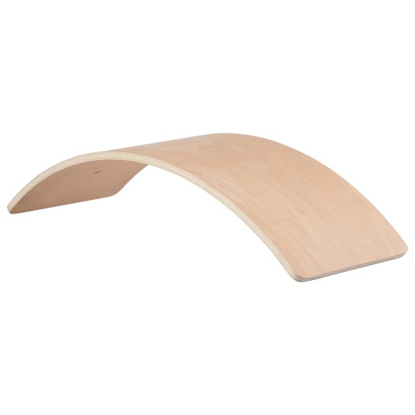 Planche D'Équilibre Unijambiste En Bois - Renforcement Cheville & Pied, Antidérapante, Portable