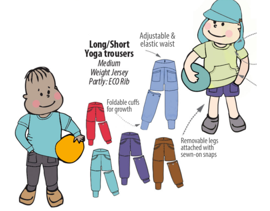 ManyMonths Yoga Pants Long-Short - coloris 2023