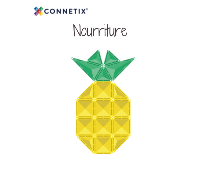 nourriture connetix