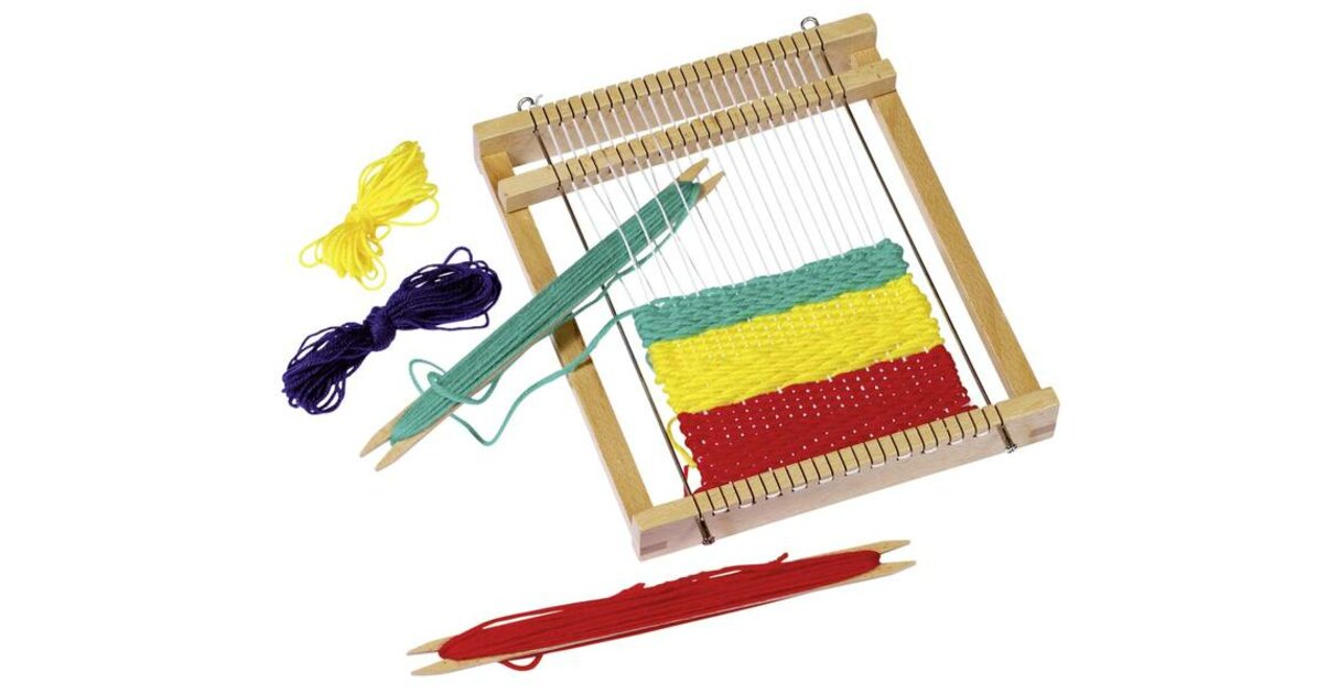 Métier à Tisser En Bois Melissa & Doug - Kit Créatif Pour Enfants Dès 6 Ans