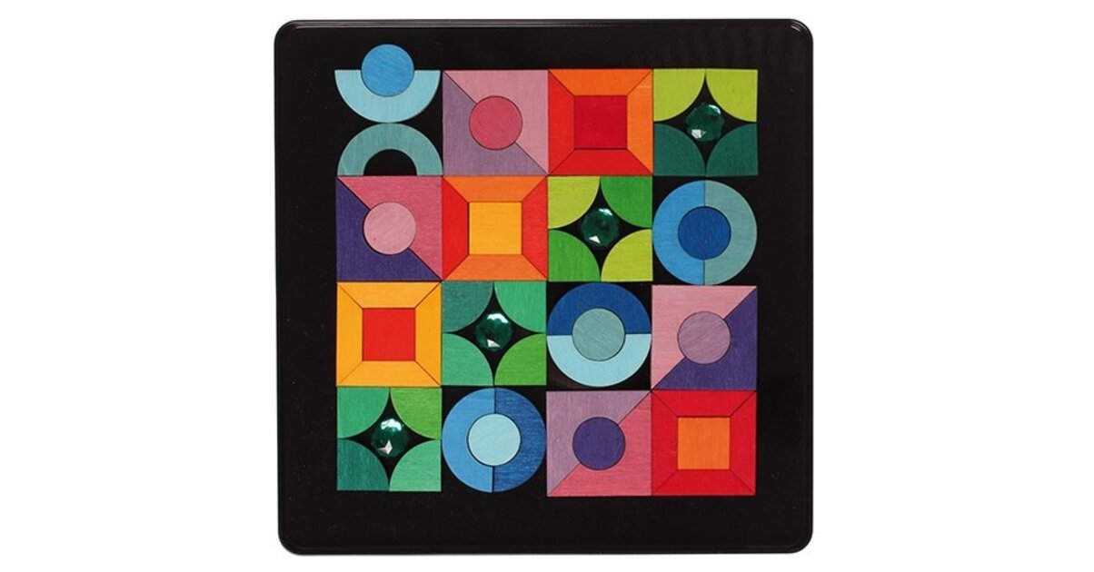 Quiplip Grußkarten-Set „Heilige Geometrie“ - 6 Karten Mit Umschlägen, 110 Lb. Recyclingpapier, USA