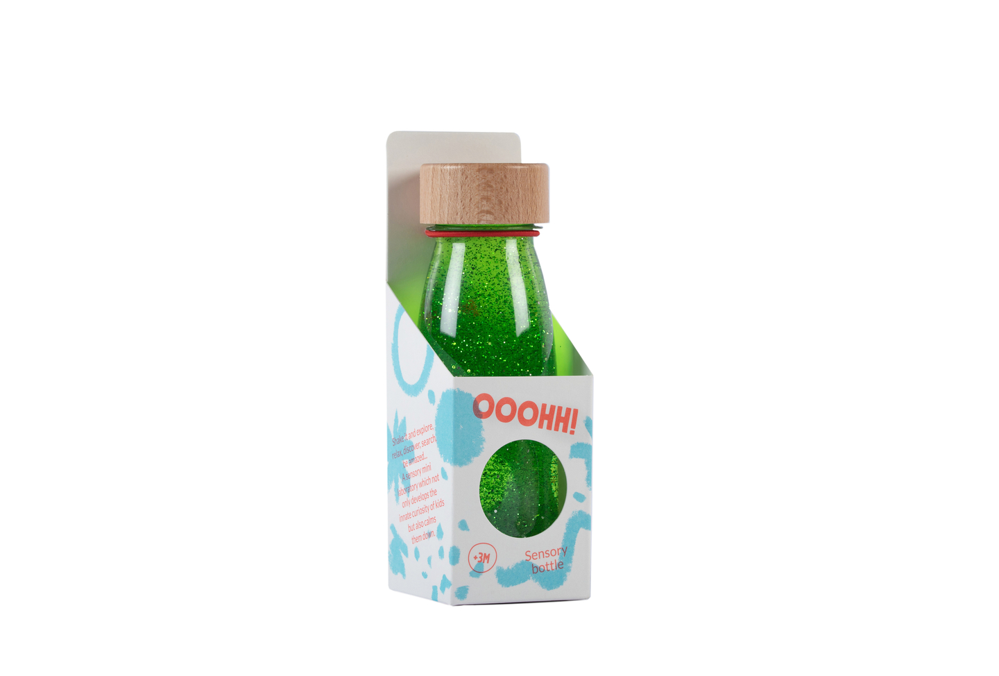 Bouteille sensorielle Petit Boum Vert