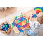 Connetix Tiles Jeu magnétique Formes Arc-en-ciel Lot de 36 4