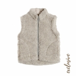 Alwero Gilet sans manche en laine Walker Junior - gris clair