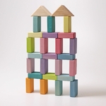 Duo Pastel Jeu de construction de Grimms 9