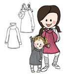 ManyMonths Robe Tunique en laine - coloris 2024