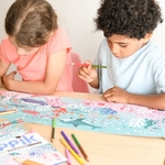 Poppik Poster à colorier Récif Coralien Dès 5 ans 4
