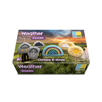 Météo Galets en pierre Yellow Door - Lot de 10 3