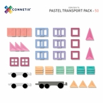 Pack de transport Pastel Jeu magnétique Connetix - Lot de 50 8