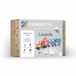 Pack de transport Pastel Jeu magnétique Connetix - Lot de 50