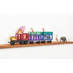 Pack de transport Pastel Jeu magnétique Connetix - Lot de 50 2