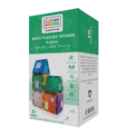 Cleverclixx Brick Tiles Pack Intense magnetic tiles - Lot de 16
